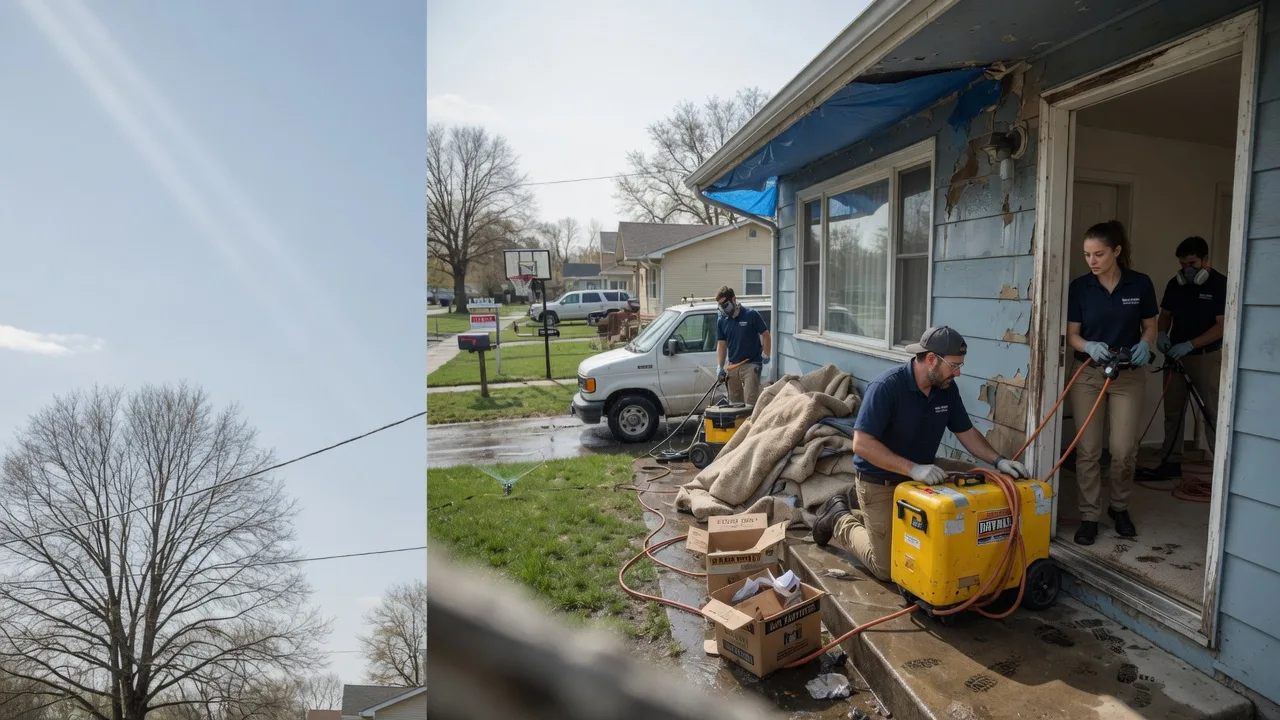 Basement Flood Cleanup in Boody, IL near me